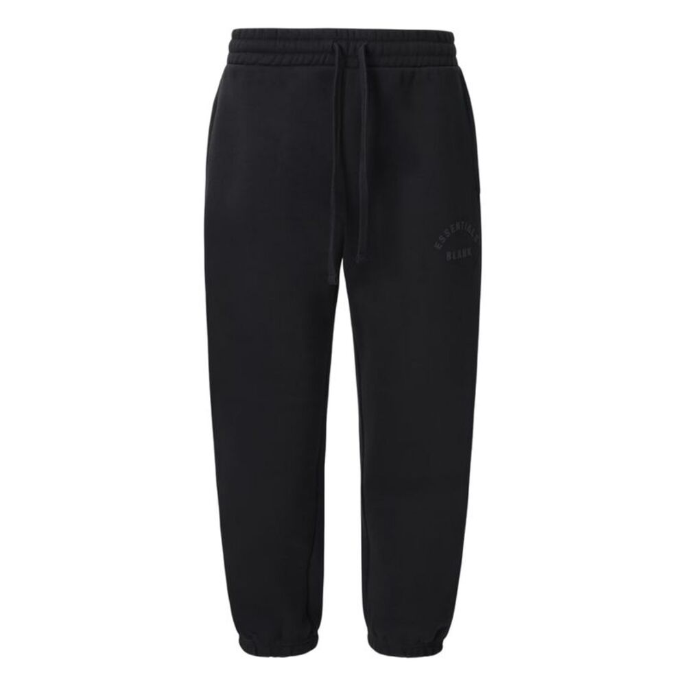 Blank Essentials Mens Arched Logo Joggers / Black